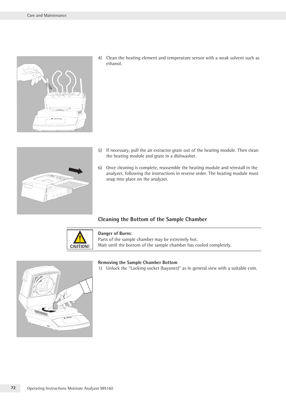 Rice Lake MA160 Sartorius Moisture Analyzer User Manual | Page 72 / 82