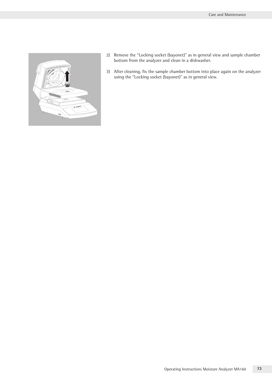 Rice Lake MA160 Sartorius Moisture Analyzer User Manual | Page 73 / 82