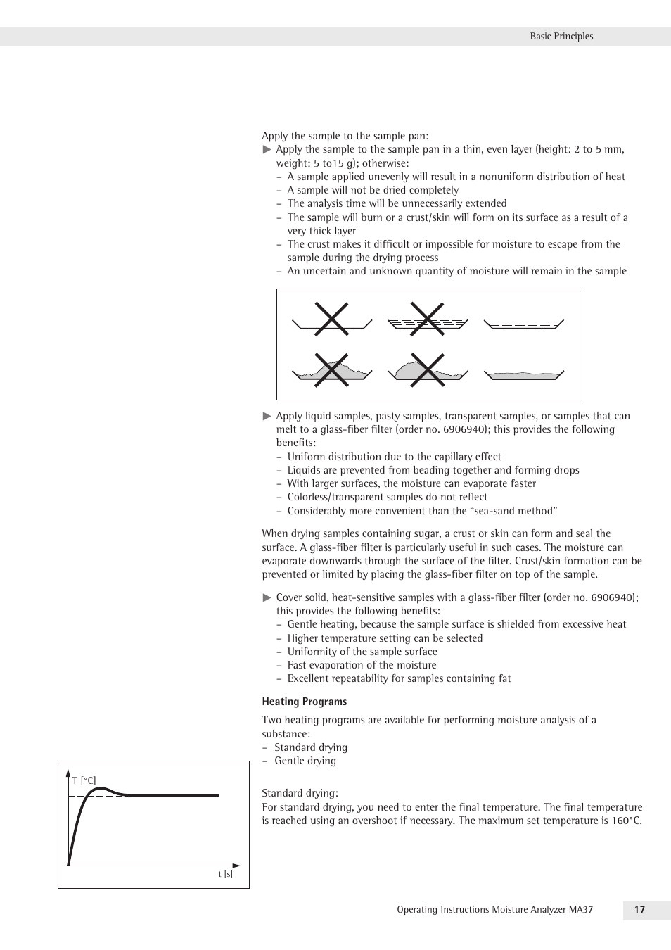 Rice Lake MA37 Sartorius Moisture Analyzer User Manual | Page 17 / 69