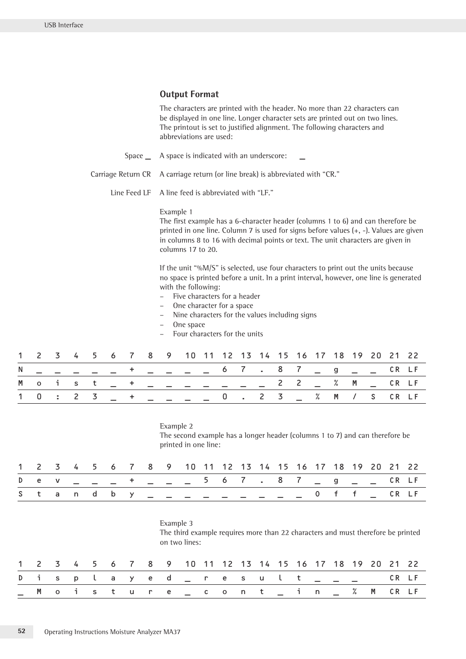 Rice Lake MA37 Sartorius Moisture Analyzer User Manual | Page 52 / 69