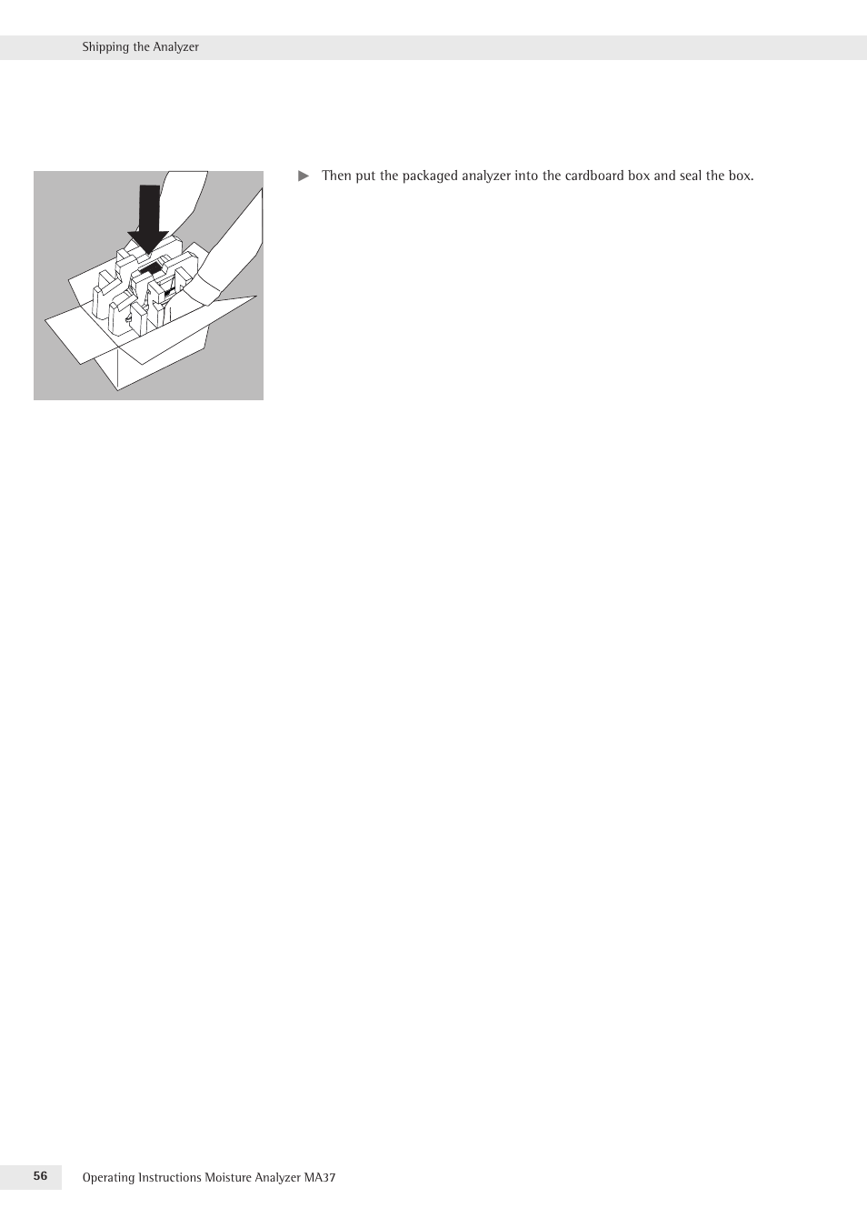 Rice Lake MA37 Sartorius Moisture Analyzer User Manual | Page 56 / 69
