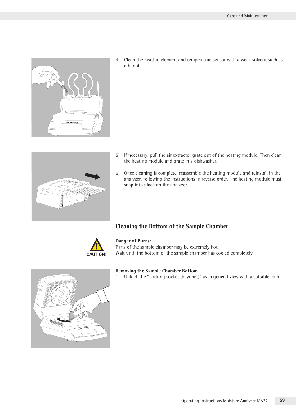 Rice Lake MA37 Sartorius Moisture Analyzer User Manual | Page 59 / 69