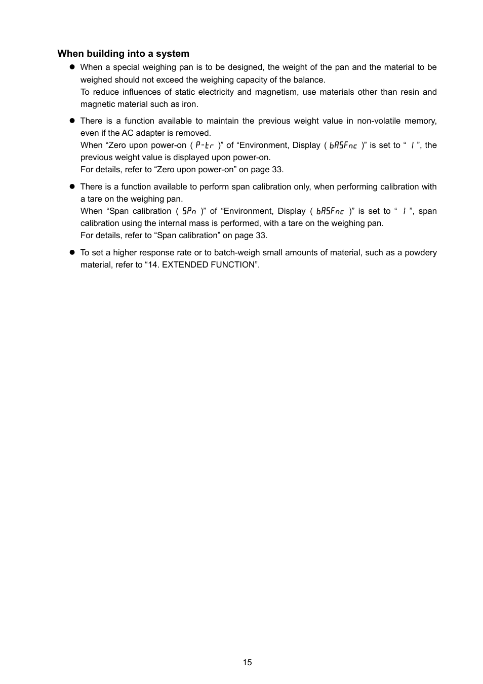 Rice Lake MC Series Mass Comparator, A&D Weighing - MC-6100 User Manual | Page 17 / 66