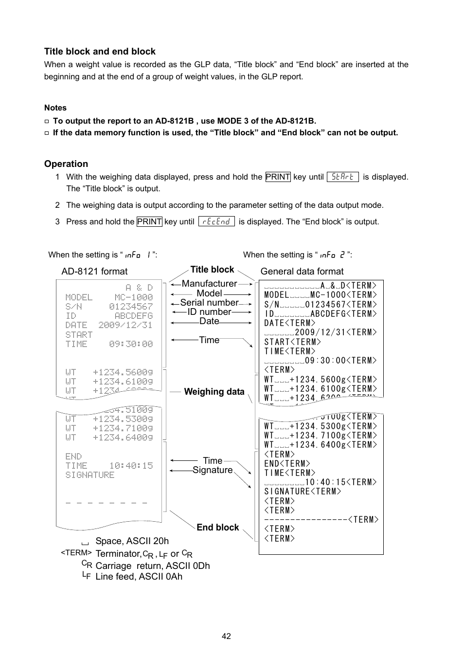 Rice Lake MC Series Mass Comparator, A&D Weighing - MC-6100 User Manual | Page 44 / 66