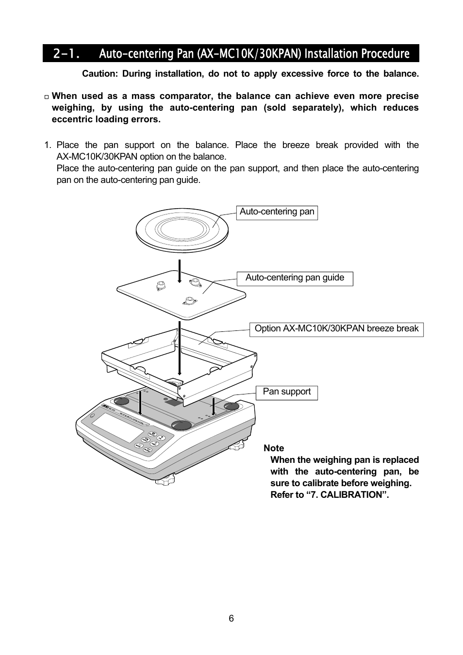 Rice Lake MC Series Mass Comparator, A&D Weighing - MC-30K User Manual | Page 8 / 66