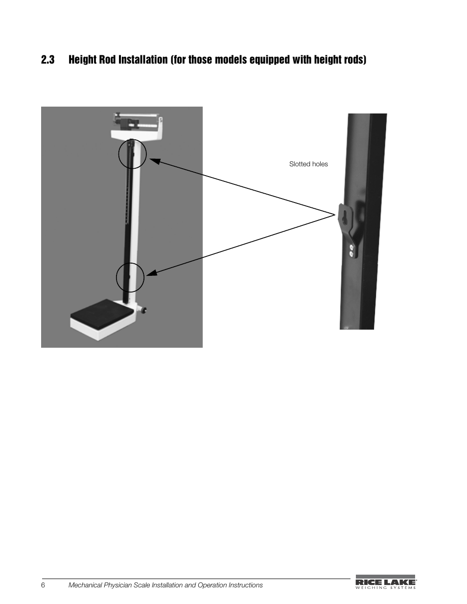 Rice Lake Mechanical Physician Scale RL-MPS-20 (LB and KG, No Height Rod) User Manual | Page 10 / 18