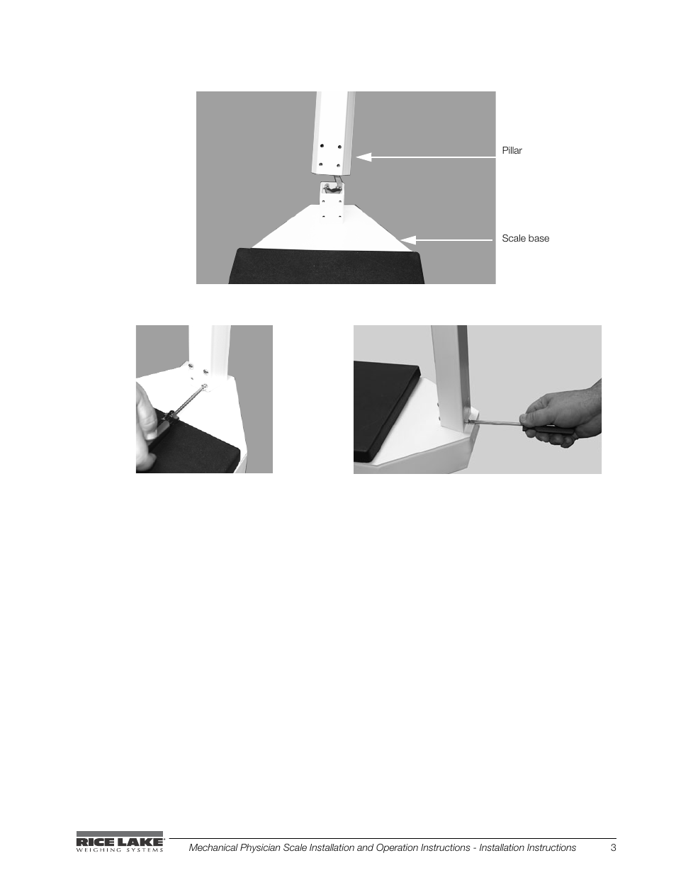 Rice Lake Mechanical Physician Scale RL-MPS-20 (LB and KG, No Height Rod) User Manual | Page 7 / 18