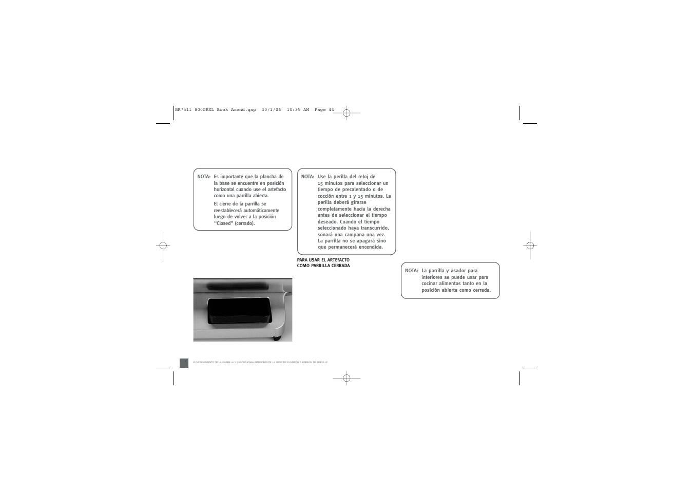 Breville 800GRXL User Manual | Page 45 / 96