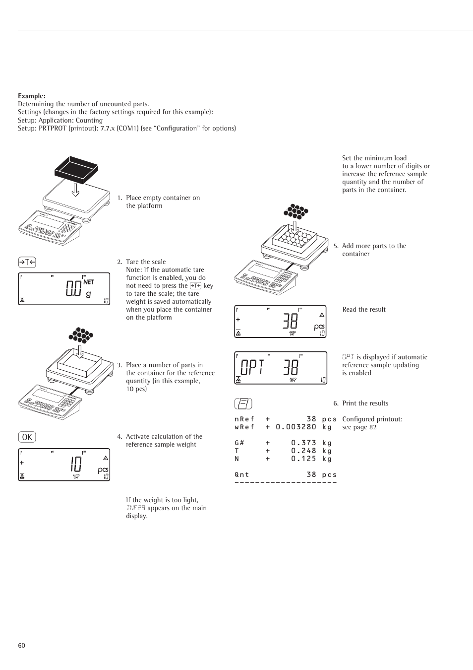 Rice Lake Sartorius Midrics 1 and 2 Series - Operating Instructions User Manual | Page 60 / 107