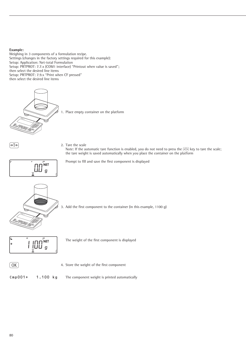 Rice Lake Sartorius Midrics 1 and 2 Series - Operating Instructions User Manual | Page 80 / 107