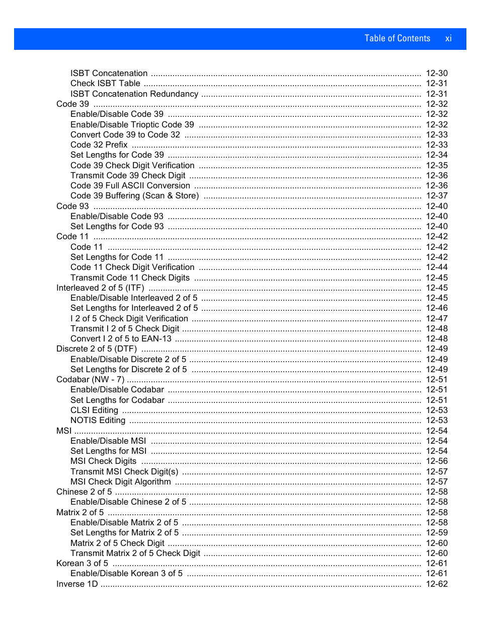 Rice Lake Motorola DS457 Laser Scanner User Manual | Page 13 / 428