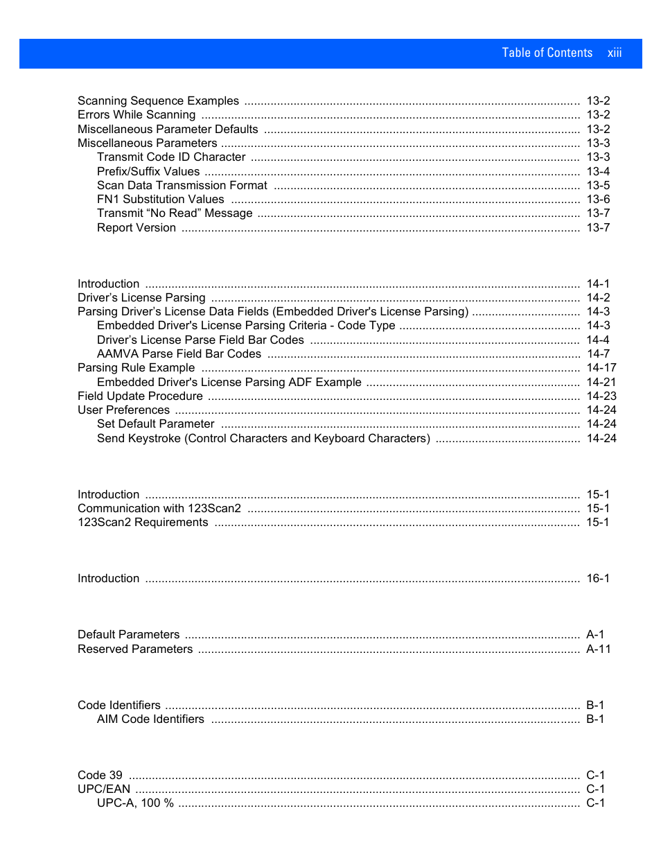 Rice Lake Motorola DS457 Laser Scanner User Manual | Page 15 / 428