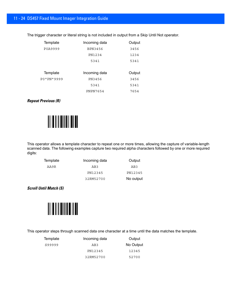 Rice Lake Motorola DS457 Laser Scanner User Manual | Page 216 / 428