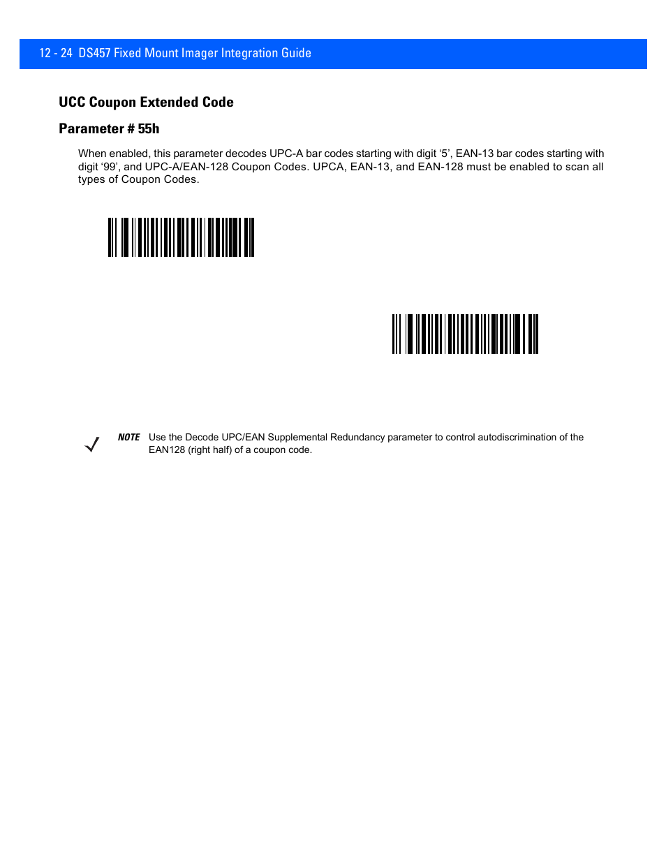 Ucc coupon extended code, Ucc coupon extended code -24, Ucc coupon extended code parameter # 55h | Rice Lake Motorola DS457 Laser Scanner User Manual | Page 246 / 428