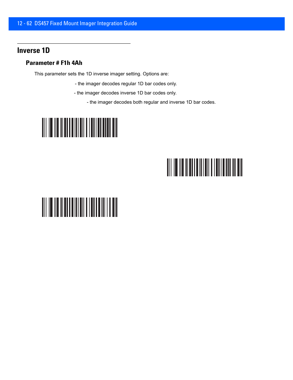 Inverse 1d, Inverse 1d -62, Parameter # f1h 4ah | Rice Lake Motorola DS457 Laser Scanner User Manual | Page 284 / 428