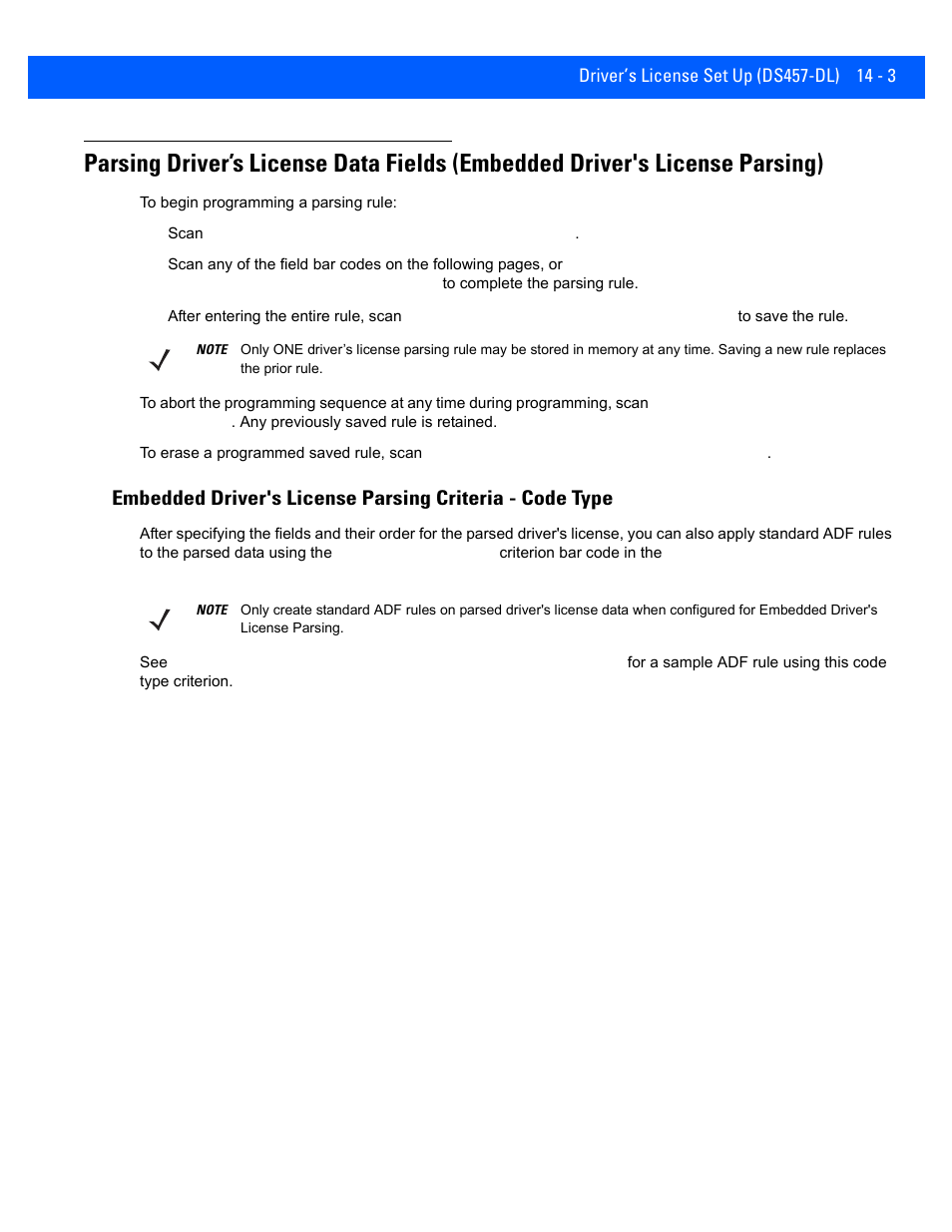 Rice Lake Motorola DS457 Laser Scanner User Manual | Page 327 / 428