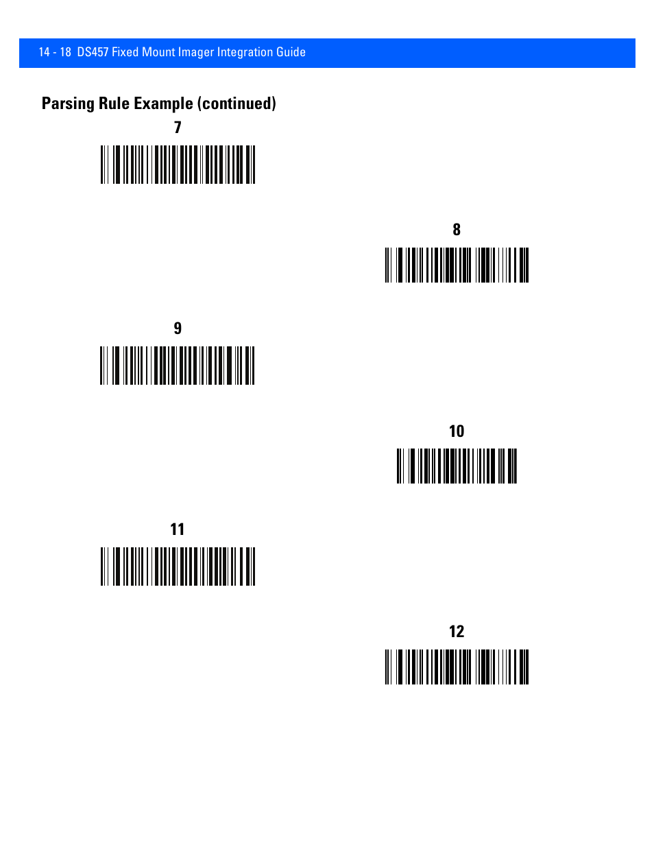 Parsing rule example (continued) 7 | Rice Lake Motorola DS457 Laser Scanner User Manual | Page 342 / 428