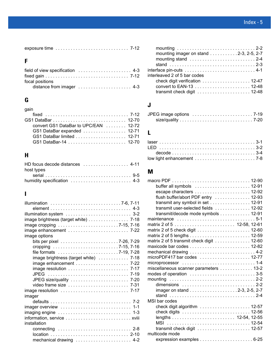 Rice Lake Motorola DS457 Laser Scanner User Manual | Page 423 / 428