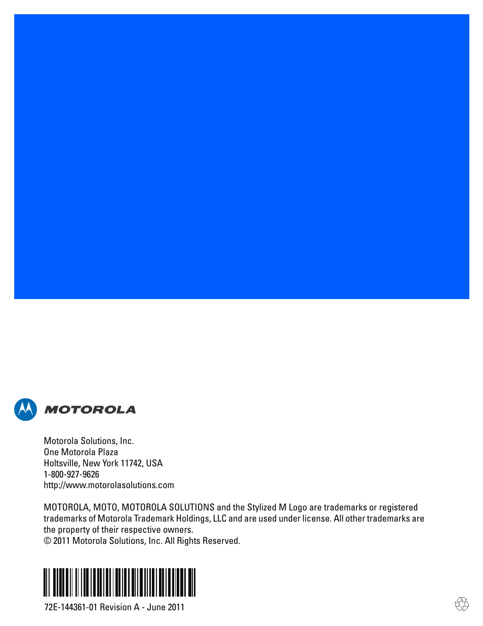 Rice Lake Motorola DS457 Laser Scanner User Manual | Page 428 / 428