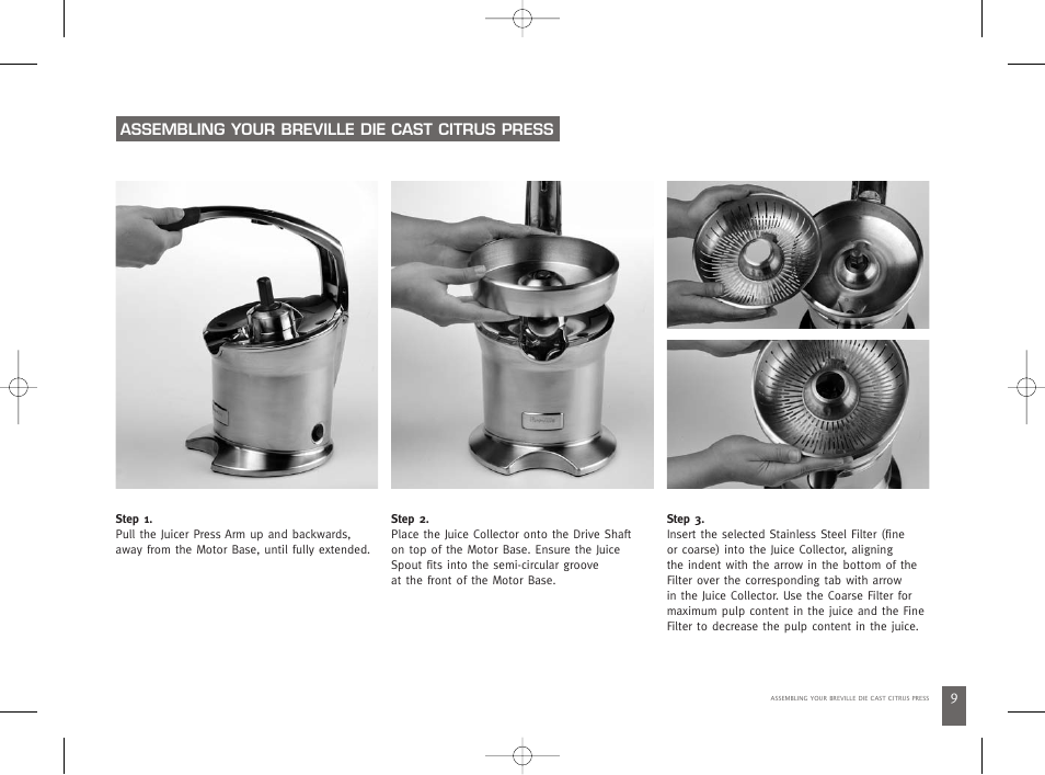Breville 800CPXL User Manual | Page 10 / 68