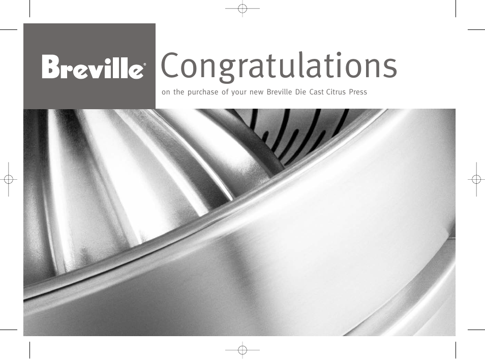 Breville 800CPXL User Manual | Page 5 / 68