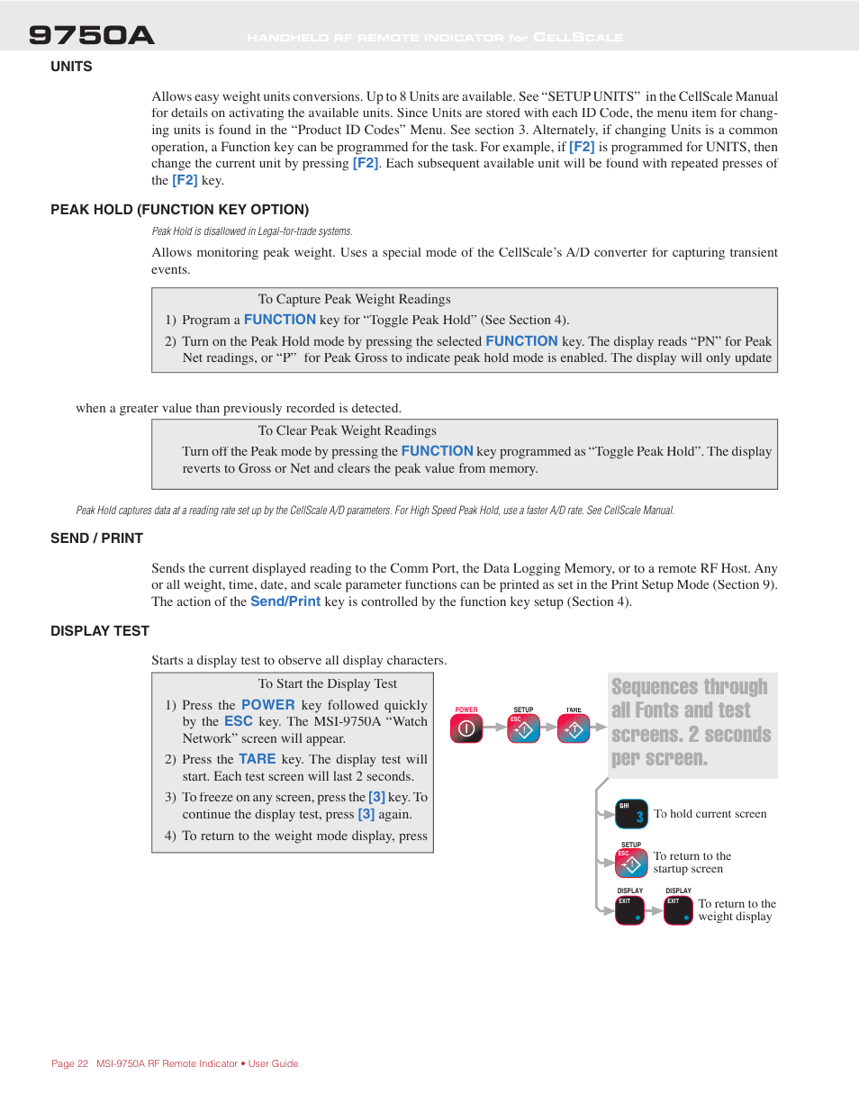 9750a | Rice Lake MSI-9750A CellScale RF Portable Indicator User Manual | Page 22 / 95