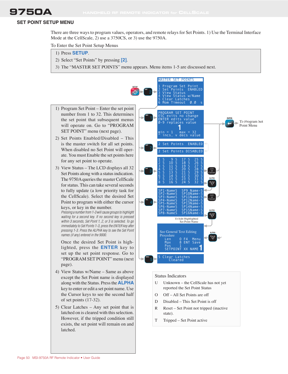 9750a | Rice Lake MSI-9750A CellScale RF Portable Indicator User Manual | Page 50 / 95
