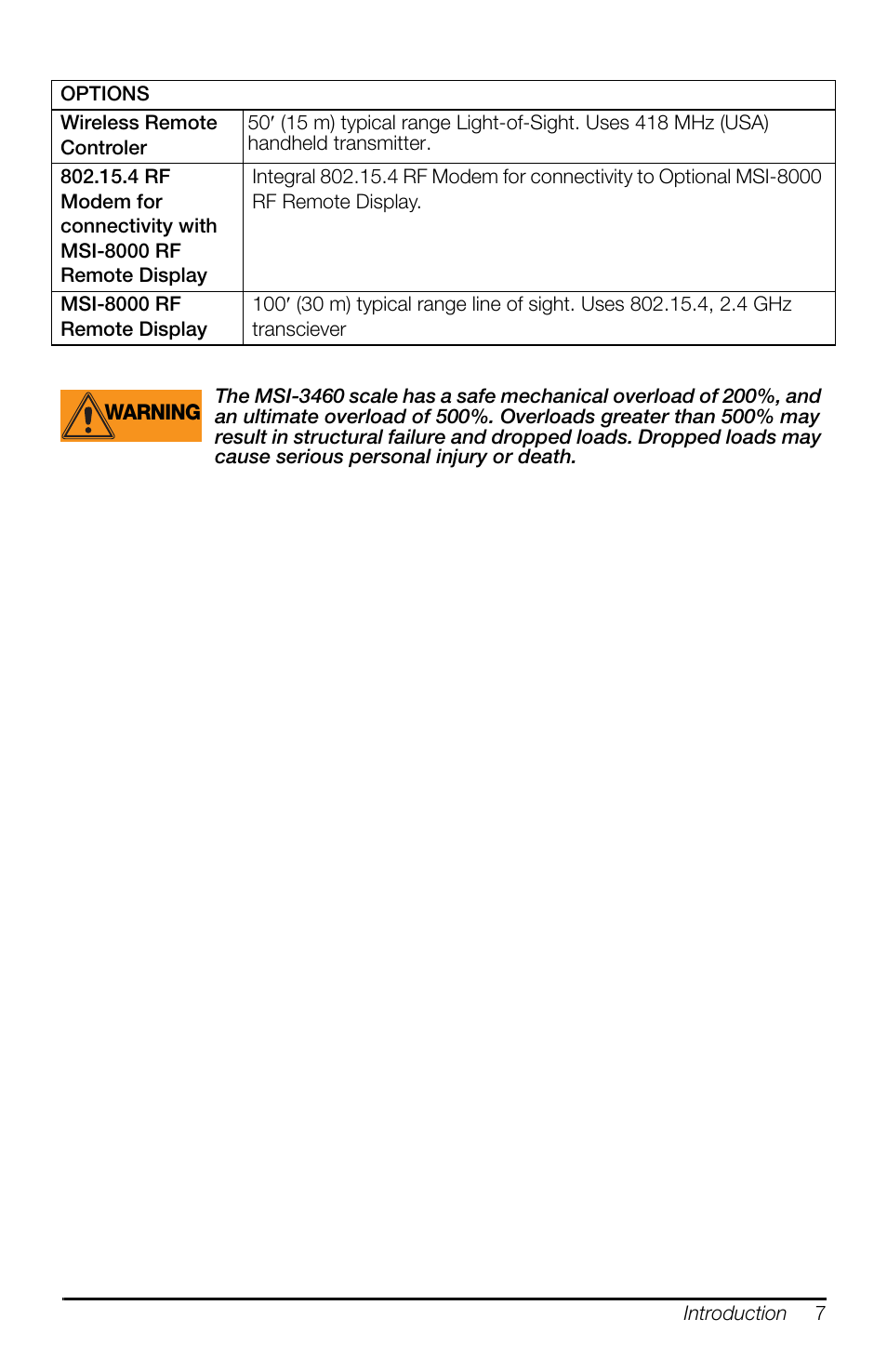 Rice Lake MSI-3460 Challenger 3 User Manual | Page 11 / 64