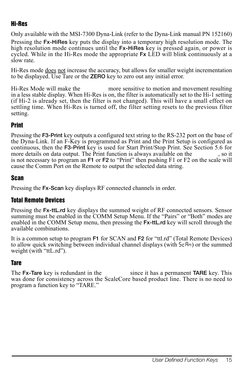 Rice Lake MSI-8000 RF Remote Display User Manual | Page 19 / 44