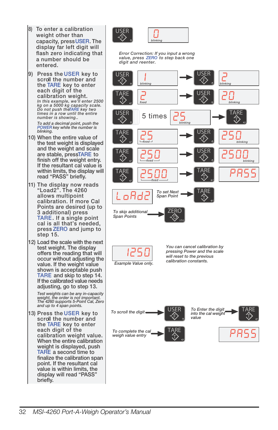 3dvv, 5 times | Rice Lake MSI-4260 Port-A-Weigh User Manual | Page 36 / 64