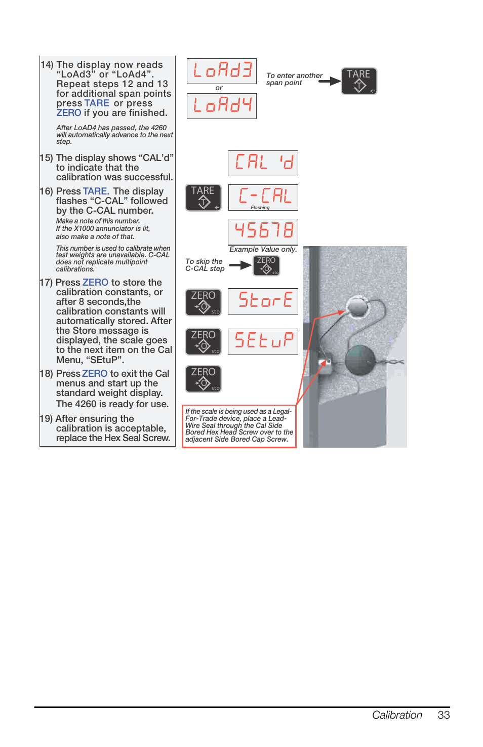 Vwruh &$/g 6hwys, Rdg /rdg | Rice Lake MSI-4260 Port-A-Weigh User Manual | Page 37 / 64