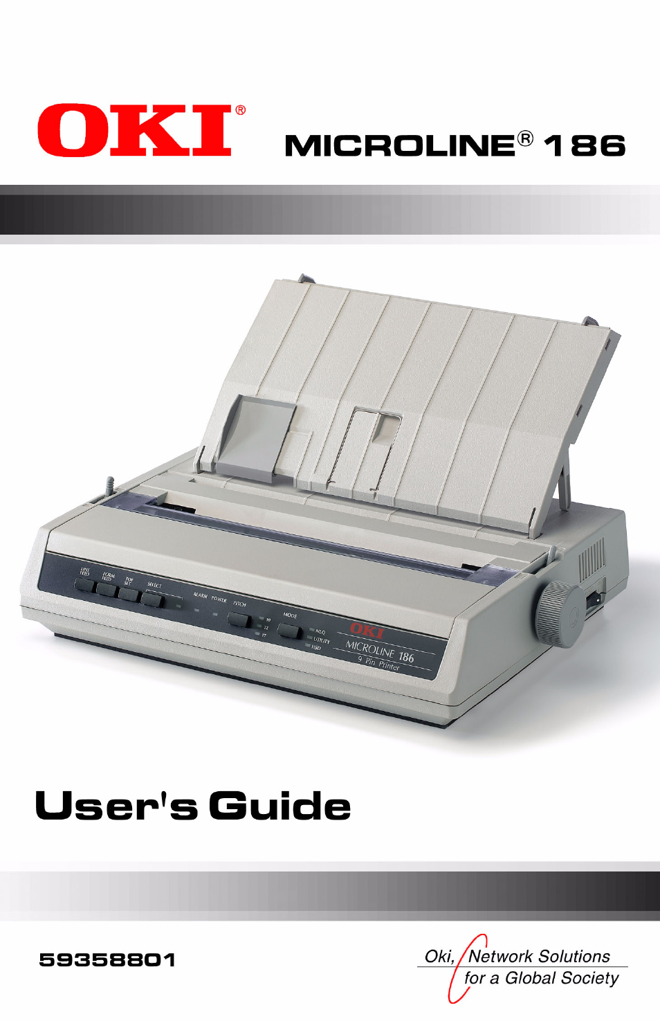 Rice Lake Okidata Microline ML 186 User Manual | 86 pages