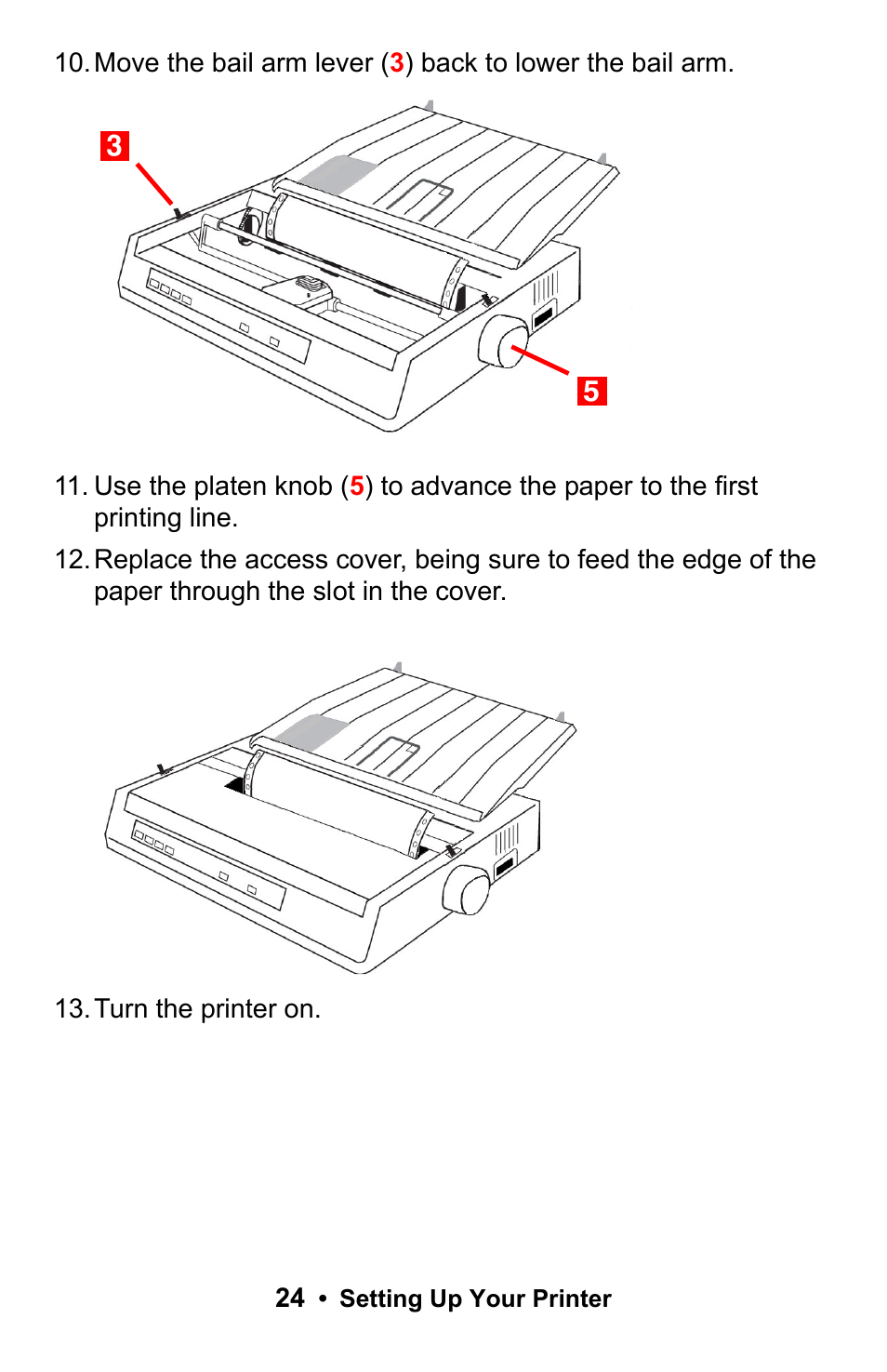Rice Lake Okidata Microline ML 186 User Manual | Page 24 / 86