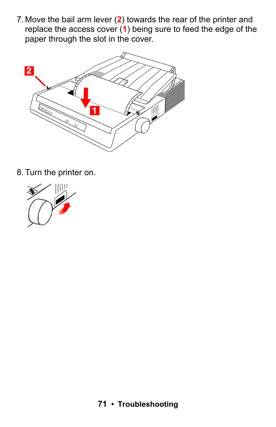 Rice Lake Okidata Microline ML 186 User Manual | Page 71 / 86