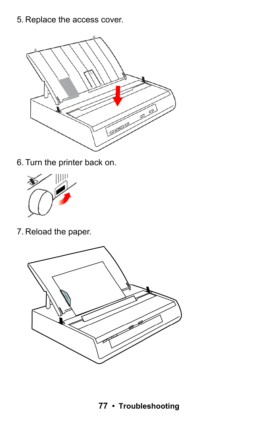 Rice Lake Okidata Microline ML 186 User Manual | Page 77 / 86