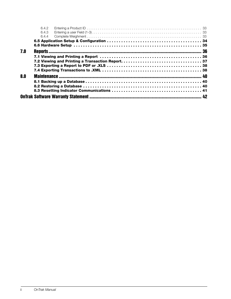 Rice Lake OnTrak Truck Scale Data Management - Operation Manual User Manual | Page 4 / 48