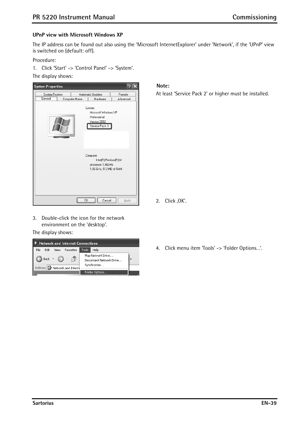 Pr 5220 instrument manual commissioning | Rice Lake PR5220 Ethernet Transmitter User Manual | Page 39 / 172