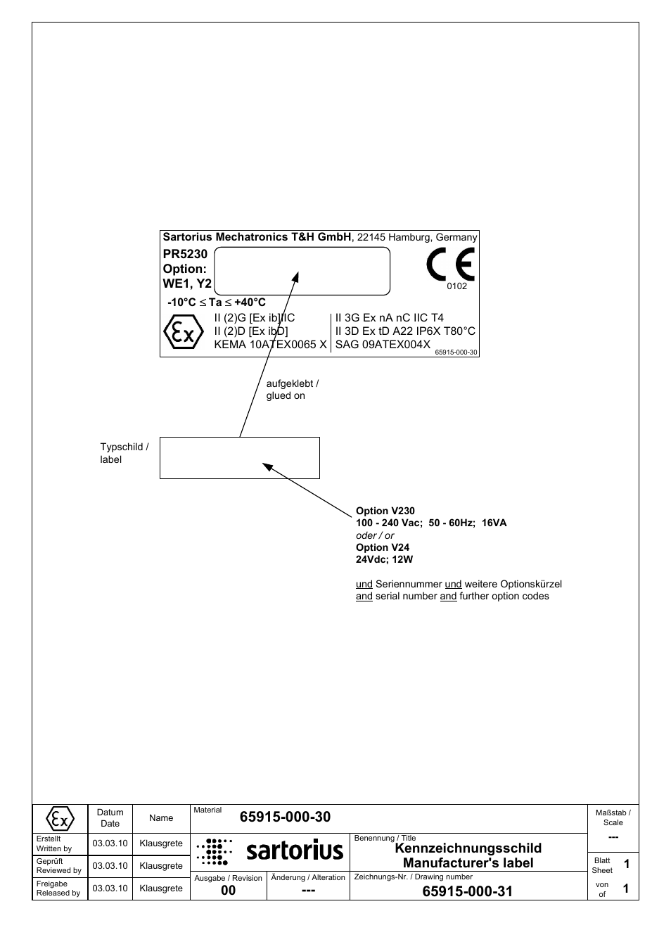 65915-000-31-a4-r00, Hqq]hlfkqxqjvvfklog 0dqxidfwxuhu vodeho | Rice Lake PR5230 Fieldbus Transmitter User Manual | Page 240 / 252