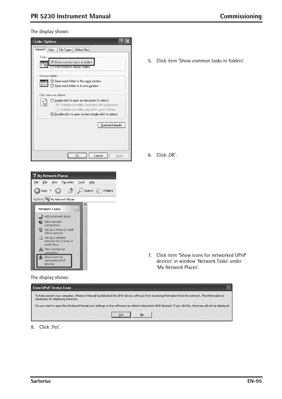 Pr 5230 instrument manual commissioning | Rice Lake PR5230 Fieldbus Transmitter User Manual | Page 95 / 252