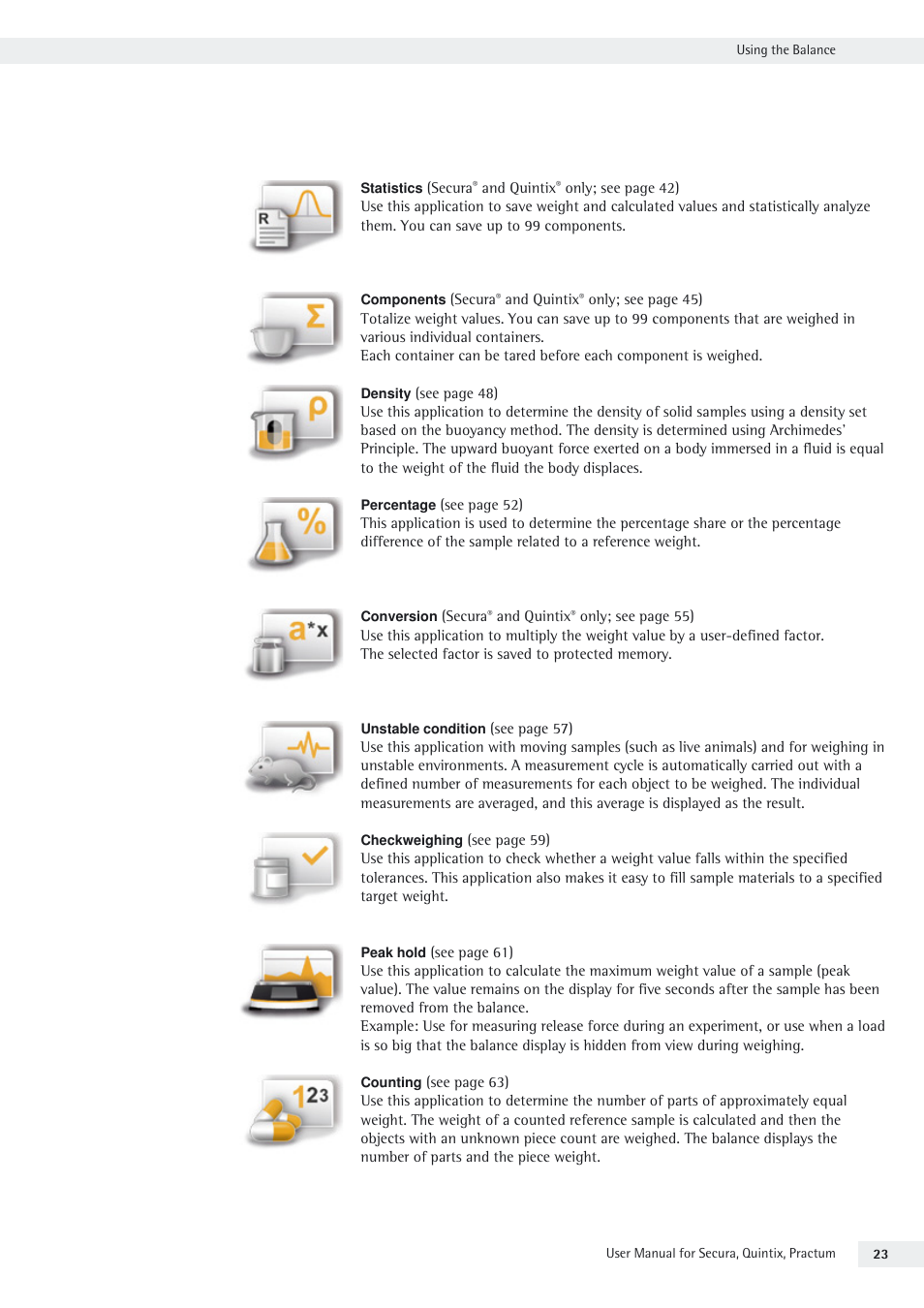 Rice Lake Secura - Quintix and Practum Series - User Manual User Manual | Page 23 / 108
