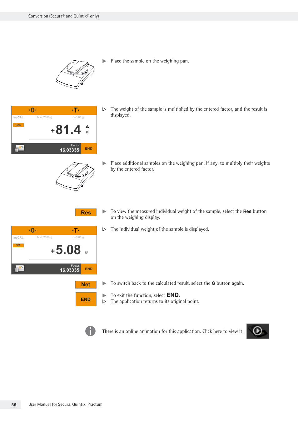 Rice Lake Secura - Quintix and Practum Series - User Manual User Manual | Page 56 / 108