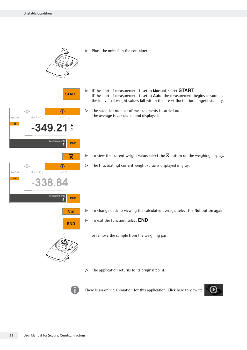 Rice Lake Secura - Quintix and Practum Series - User Manual User Manual | Page 58 / 108