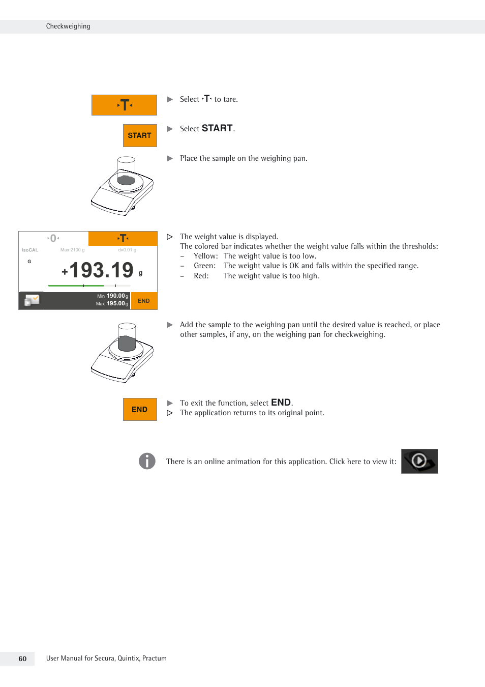 Rice Lake Secura - Quintix and Practum Series - User Manual User Manual | Page 60 / 108