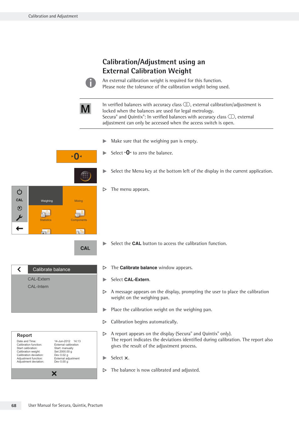 Rice Lake Secura - Quintix and Practum Series - User Manual User Manual | Page 68 / 108