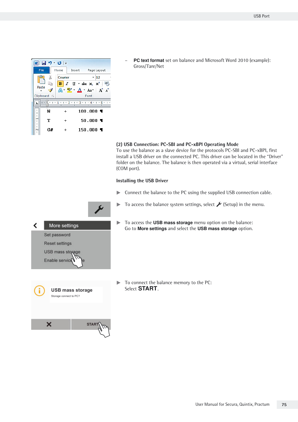 Rice Lake Secura - Quintix and Practum Series - User Manual User Manual | Page 75 / 108
