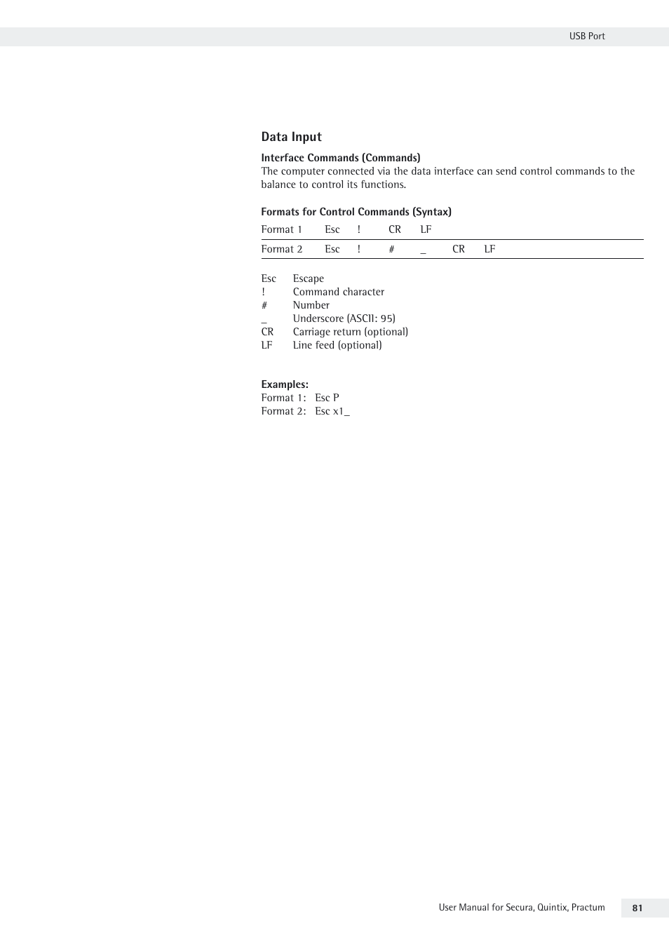 Rice Lake Secura - Quintix and Practum Series - User Manual User Manual | Page 81 / 108