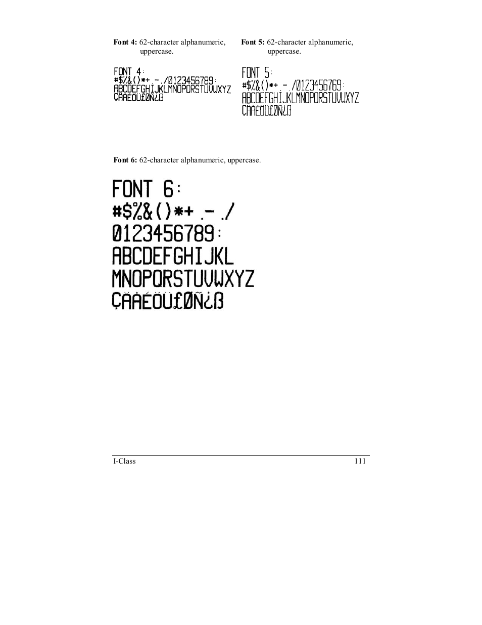 Rice Lake Datamax-ONeil I-Class Printer User Manual | Page 121 / 146