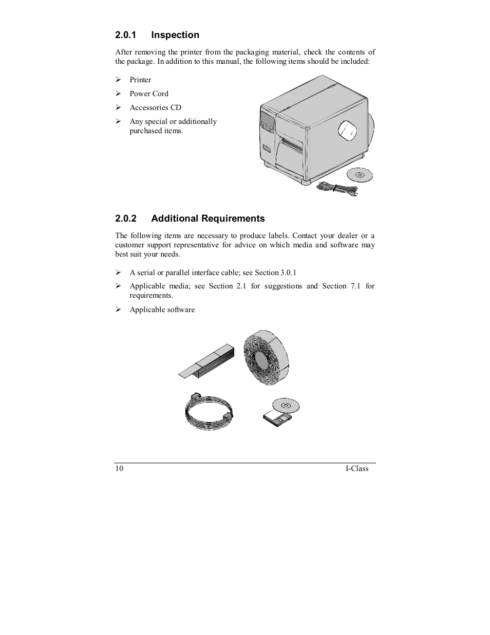 Rice Lake Datamax-ONeil I-Class Printer User Manual | Page 20 / 146