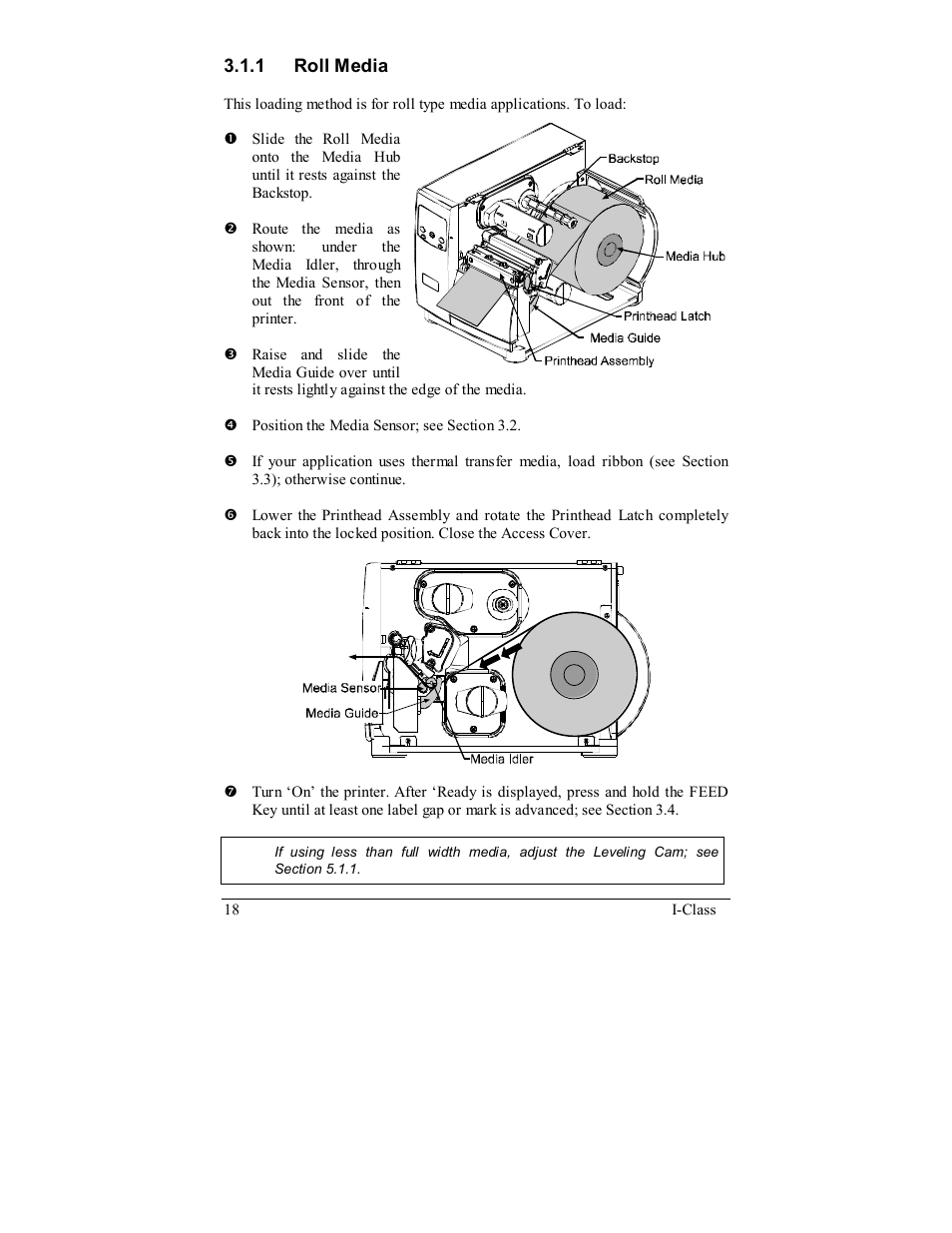 Rice Lake Datamax-ONeil I-Class Printer User Manual | Page 28 / 146