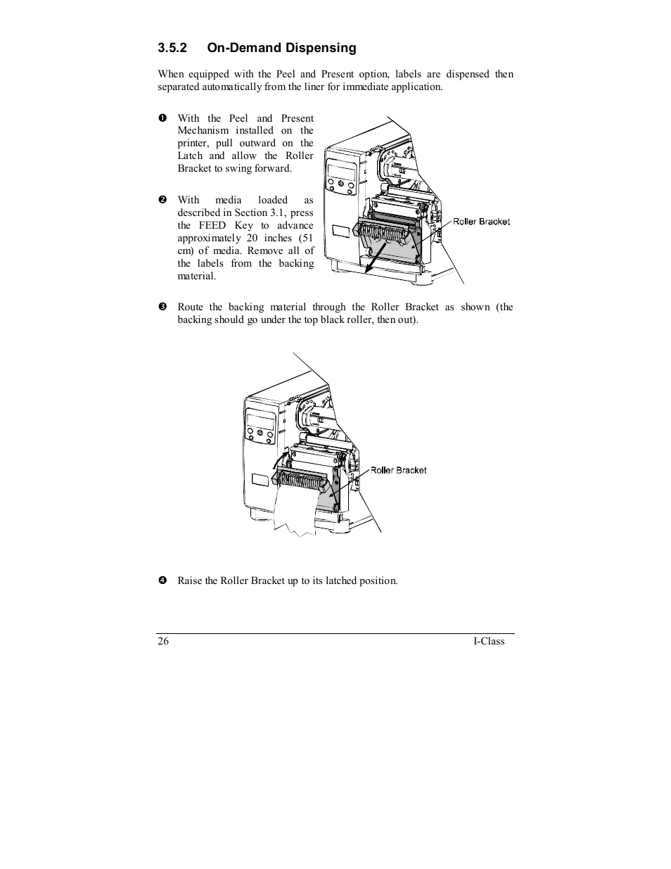 Rice Lake Datamax-ONeil I-Class Printer User Manual | Page 36 / 146